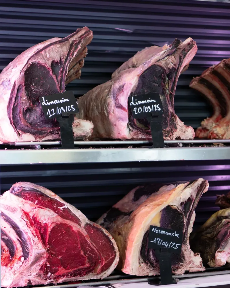 Viande maturée à Angoulême
